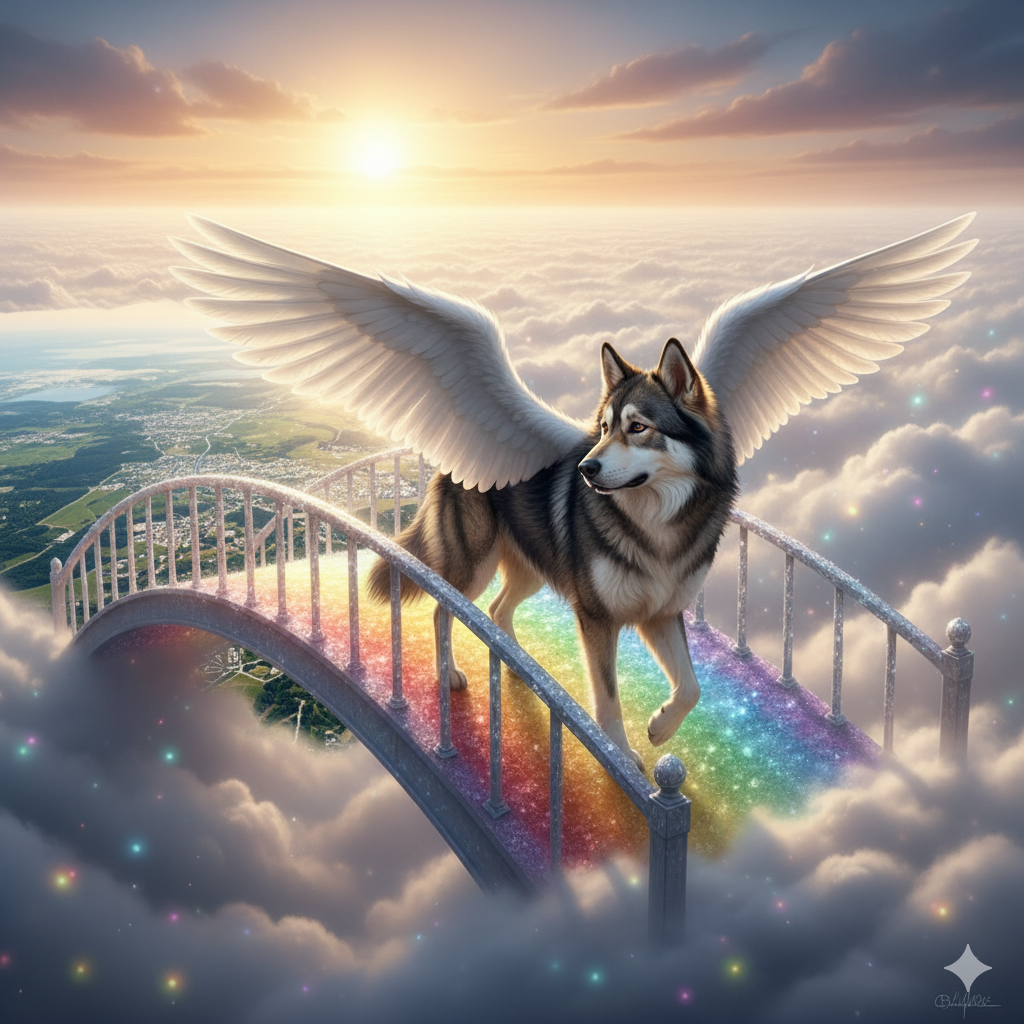 Regenbogenwolf a